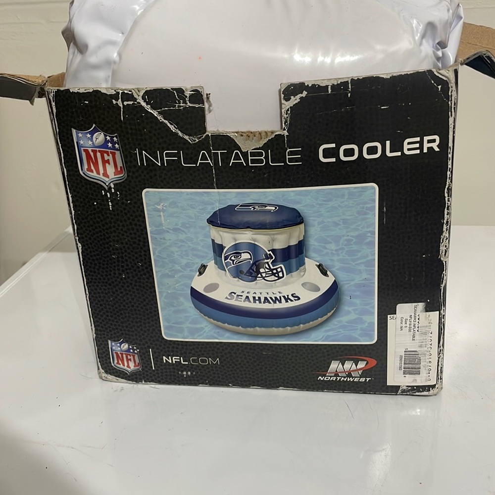 Seahawks inflatable cooler